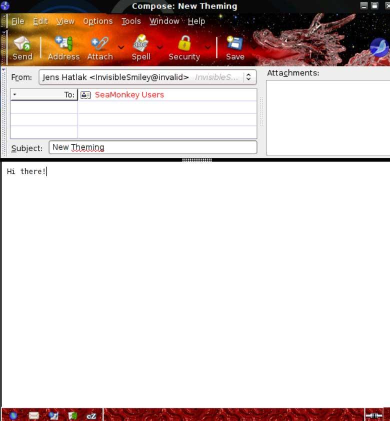E-mail SeaMonkey