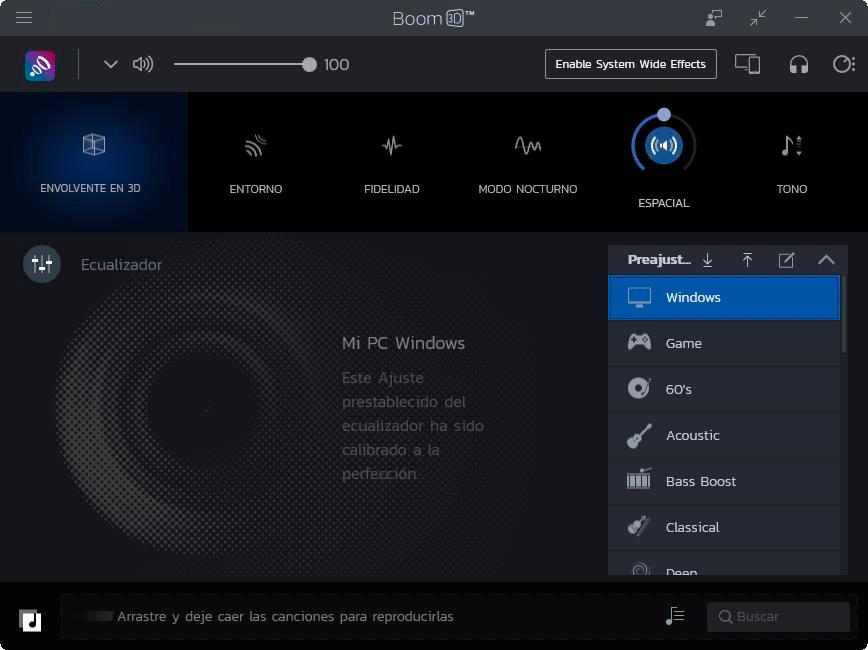 Boom 3D - Améliorer le son de Windows