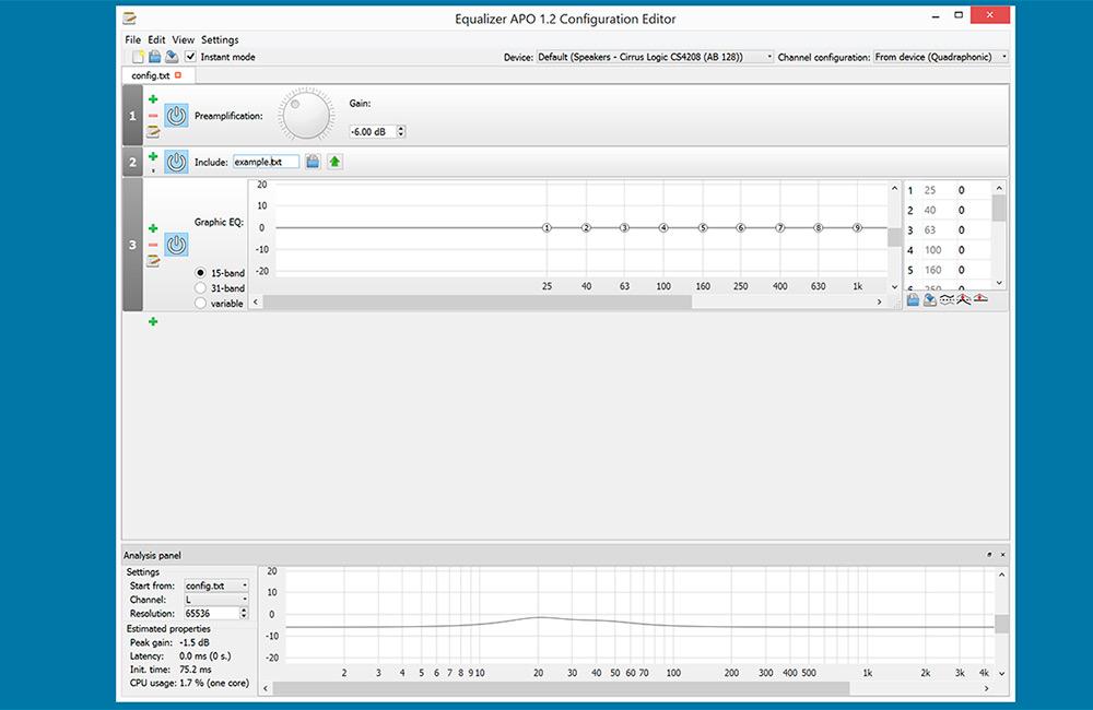 Equalize APO - Améliorer le son de Windows