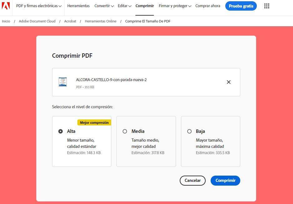 comment compresser un fichier pdf