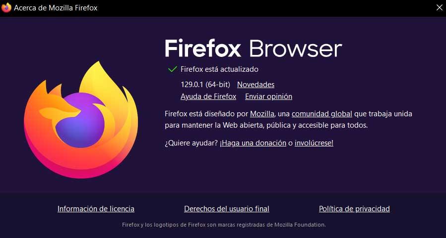 actuel firefox