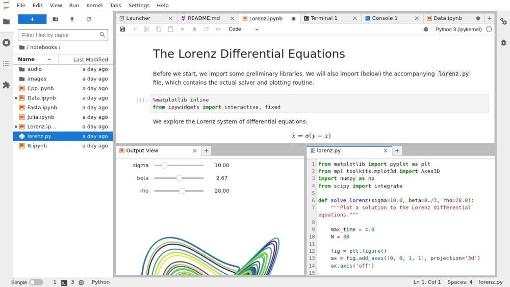 Carnet Jupyter