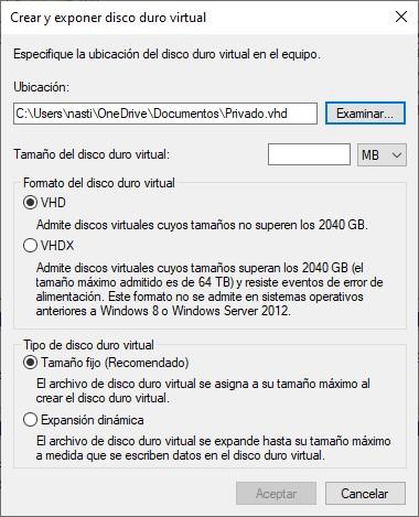 disque dur virtuel