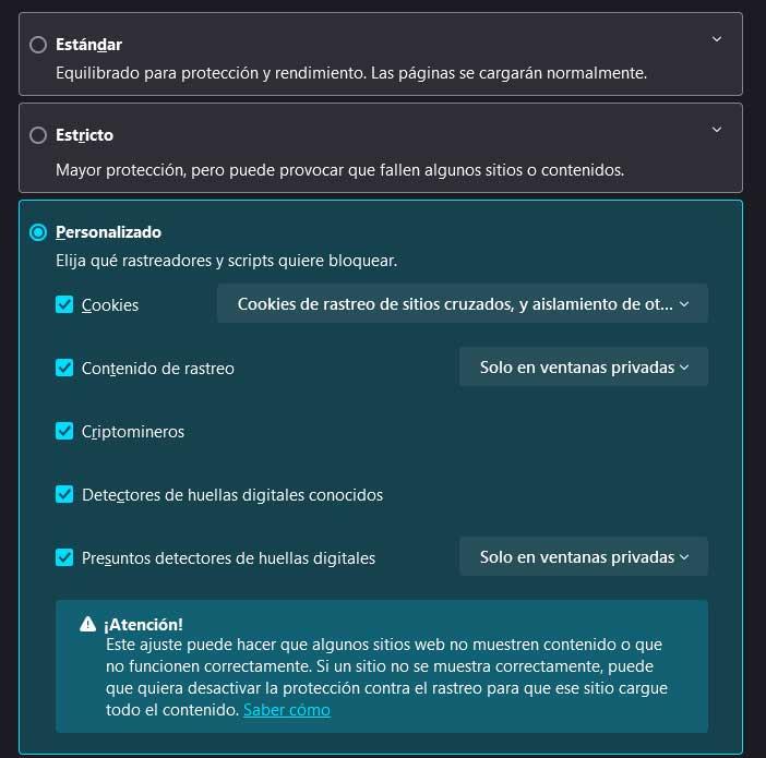 sécurité de Firefox