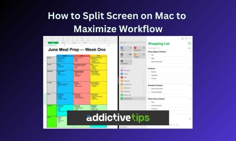 Comment diviser l'écran sur Mac pour maximiser le flux de travail