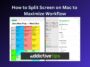 Comment diviser l'écran sur Mac pour maximiser le flux de travail