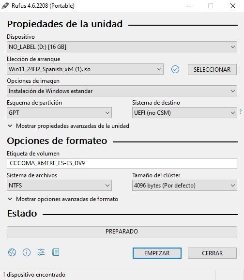 logiciel rufus 4.6