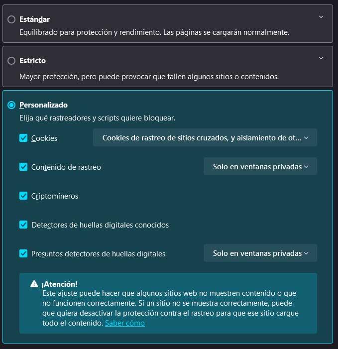 sécurité de Firefox